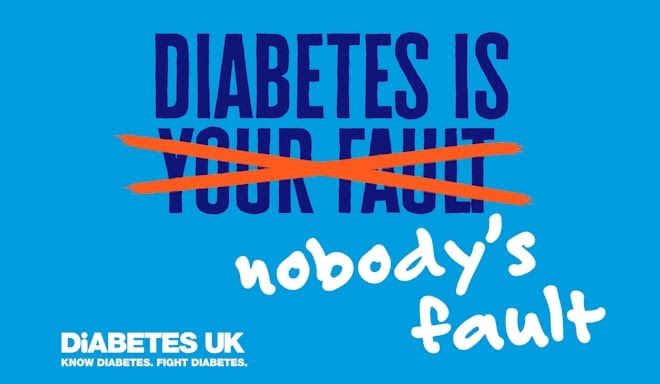 DIABETES IS NOBODY'S FAULT - CLICK HERE